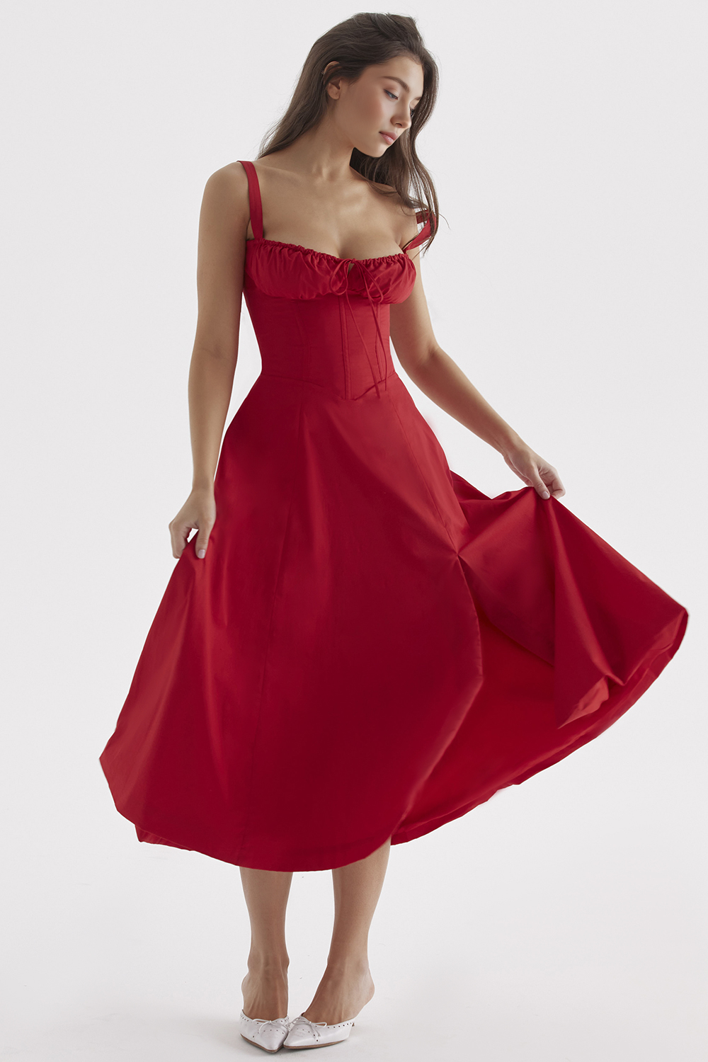 Vestido Midi Bustier Mavie