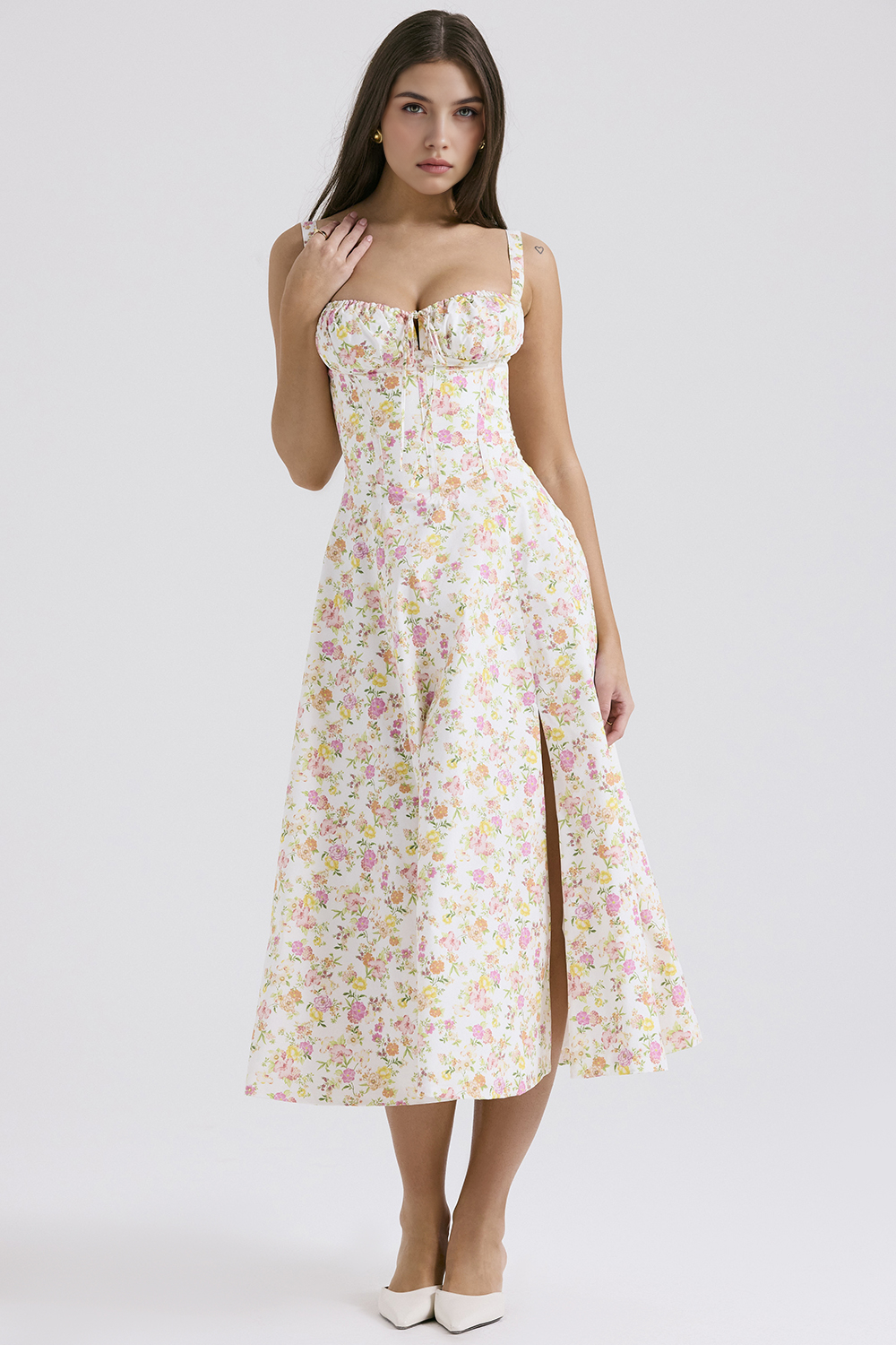 Vestido Midi Bustier Mavie