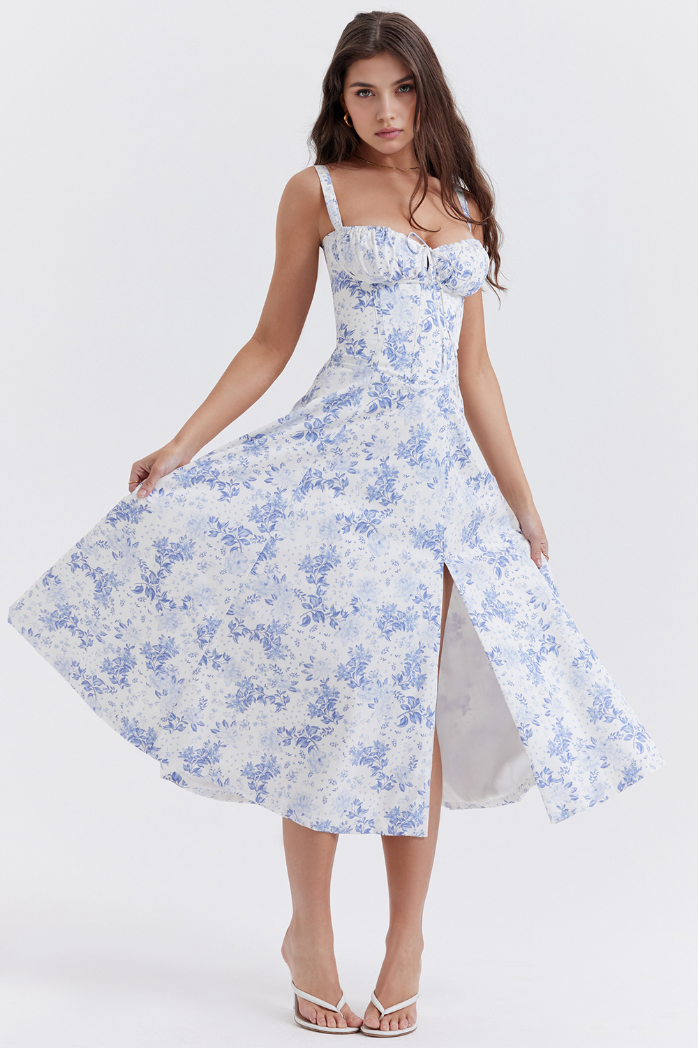 Vestido Midi Bustier Mavie