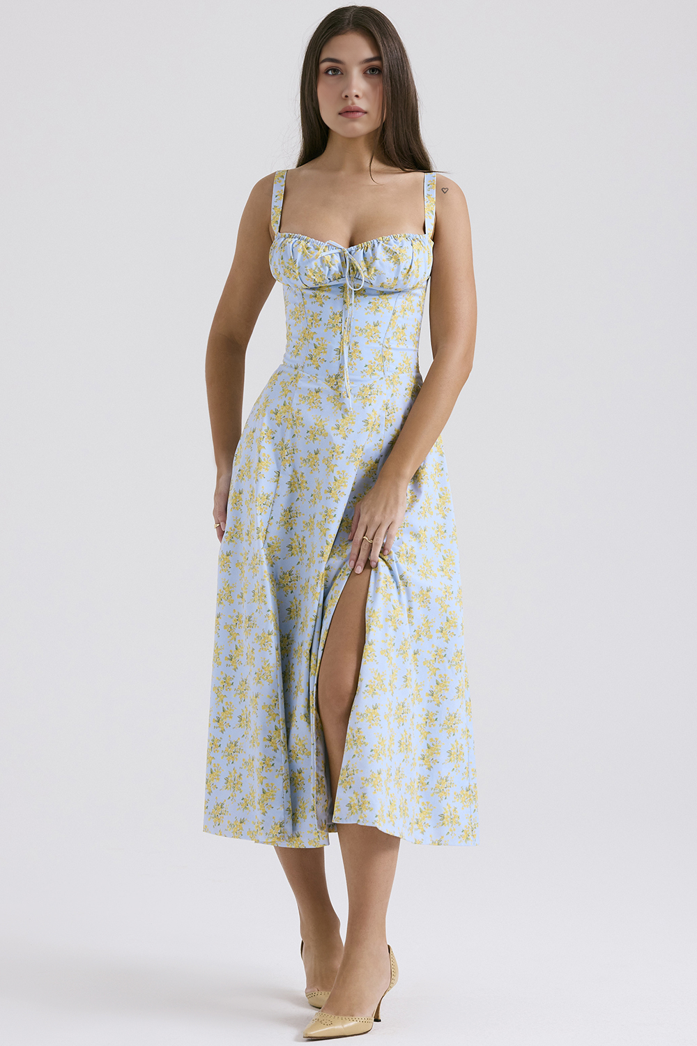 Vestido Midi Bustier Mavie