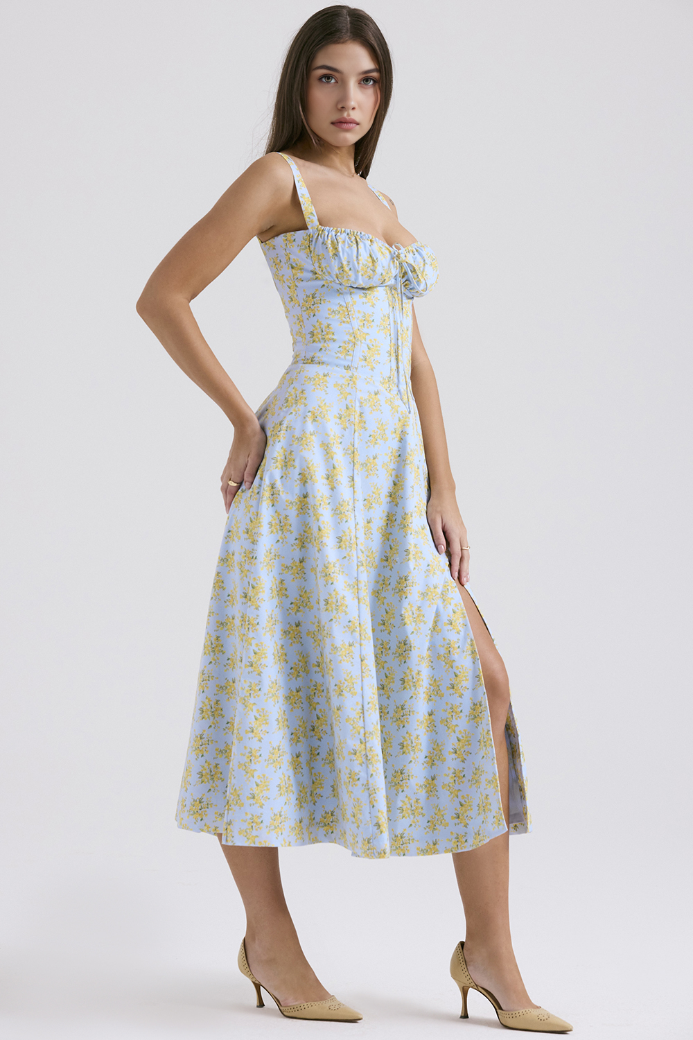 Vestido Midi Bustier Mavie