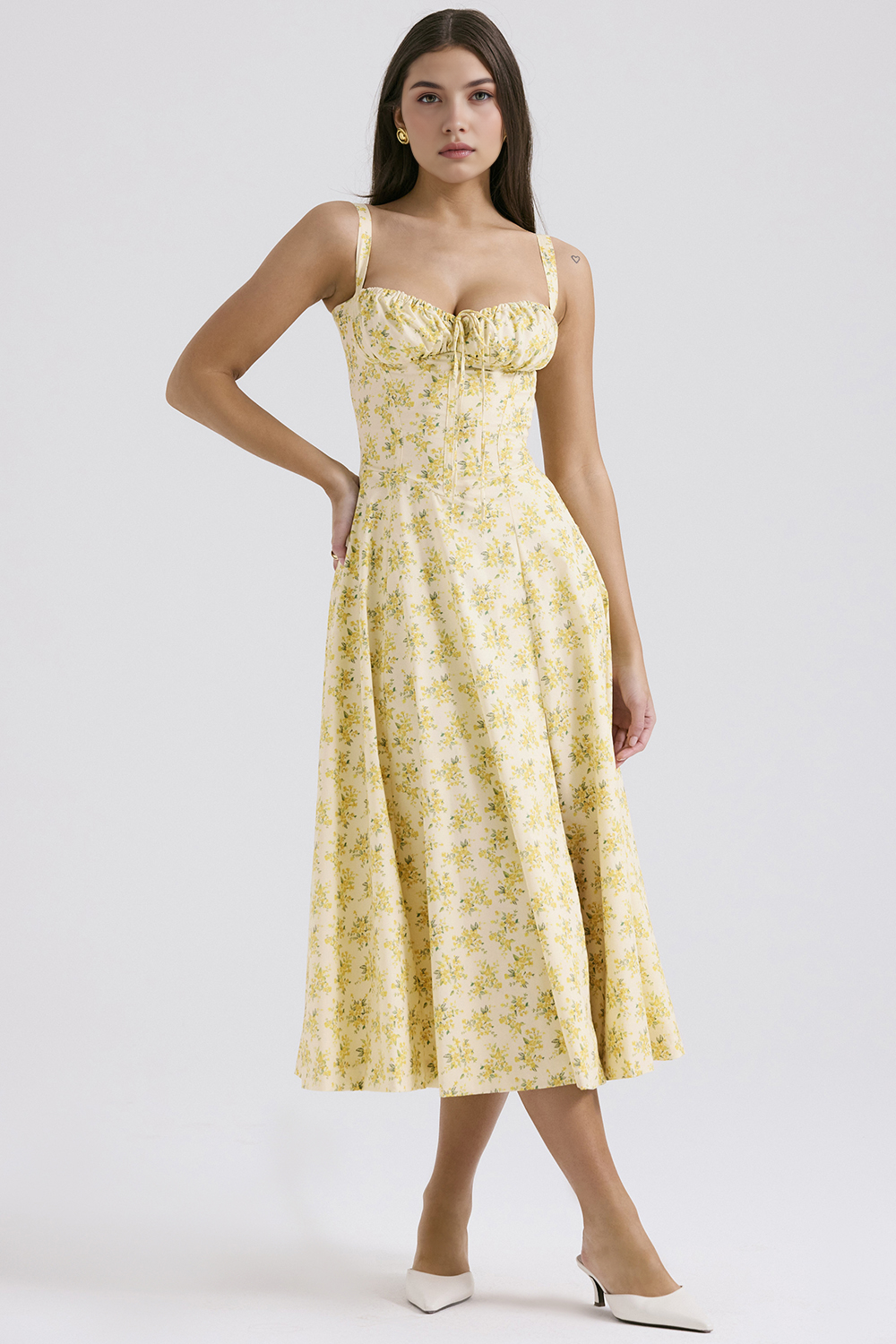 Vestido Midi Bustier Mavie