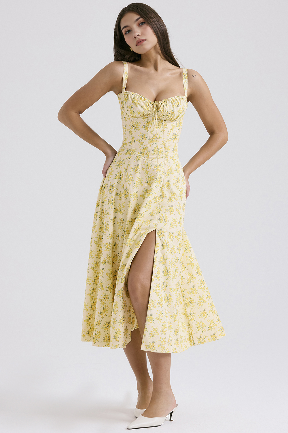 Vestido Midi Bustier Mavie