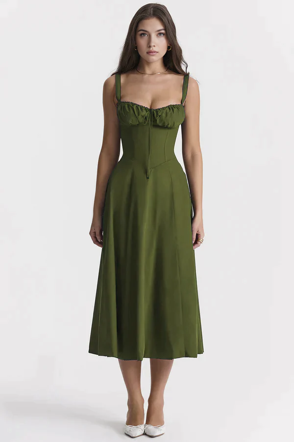 Vestido Midi Bustier Mavie