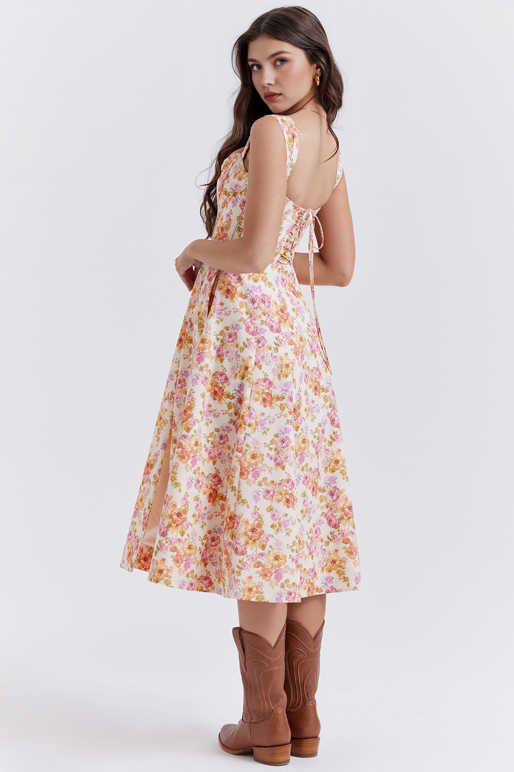 Vestido Midi Bustier Olivia
