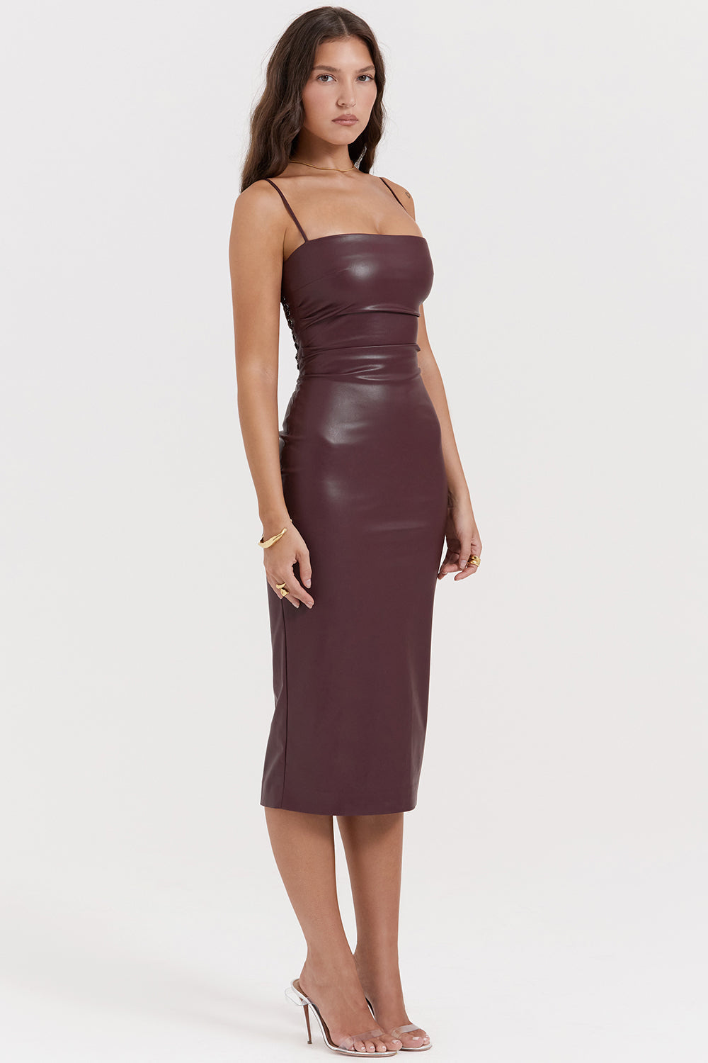 Vestido Midi Bustier Jamile
