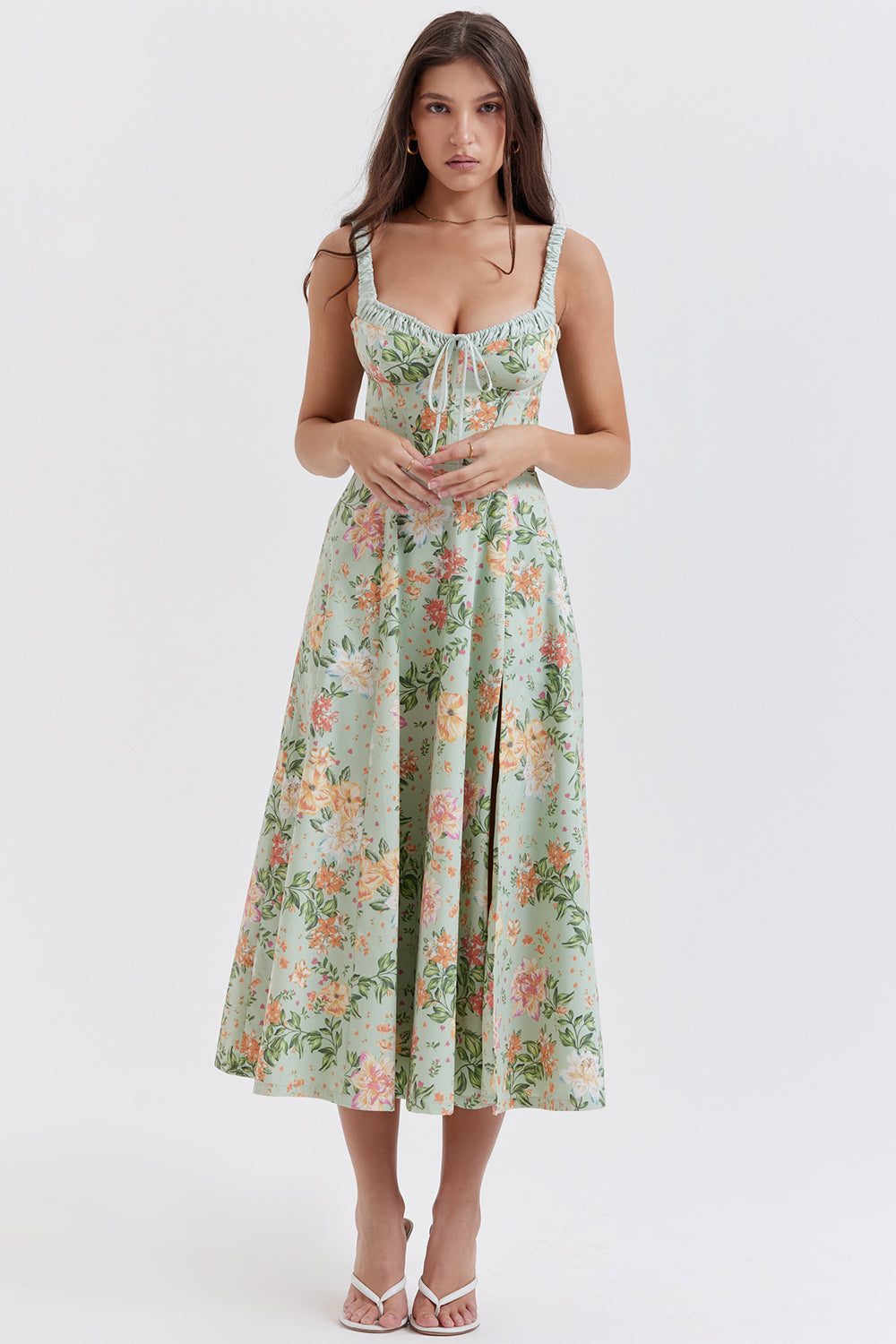 Vestido Midi Bustier Selina