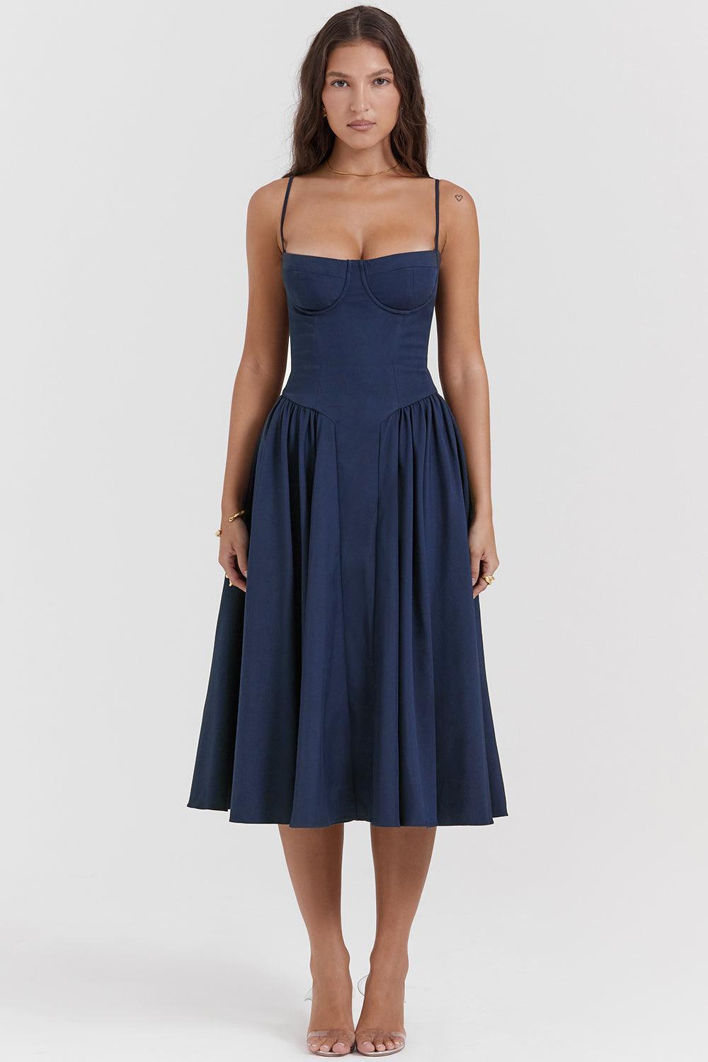 Vestido Midi Bustier Anne