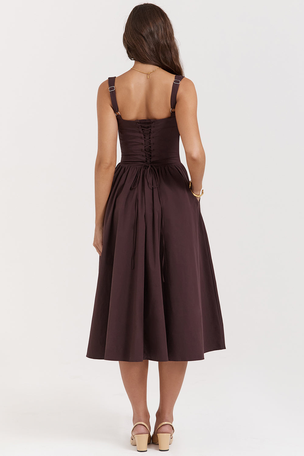 Vestido Midi Bustier Lauren