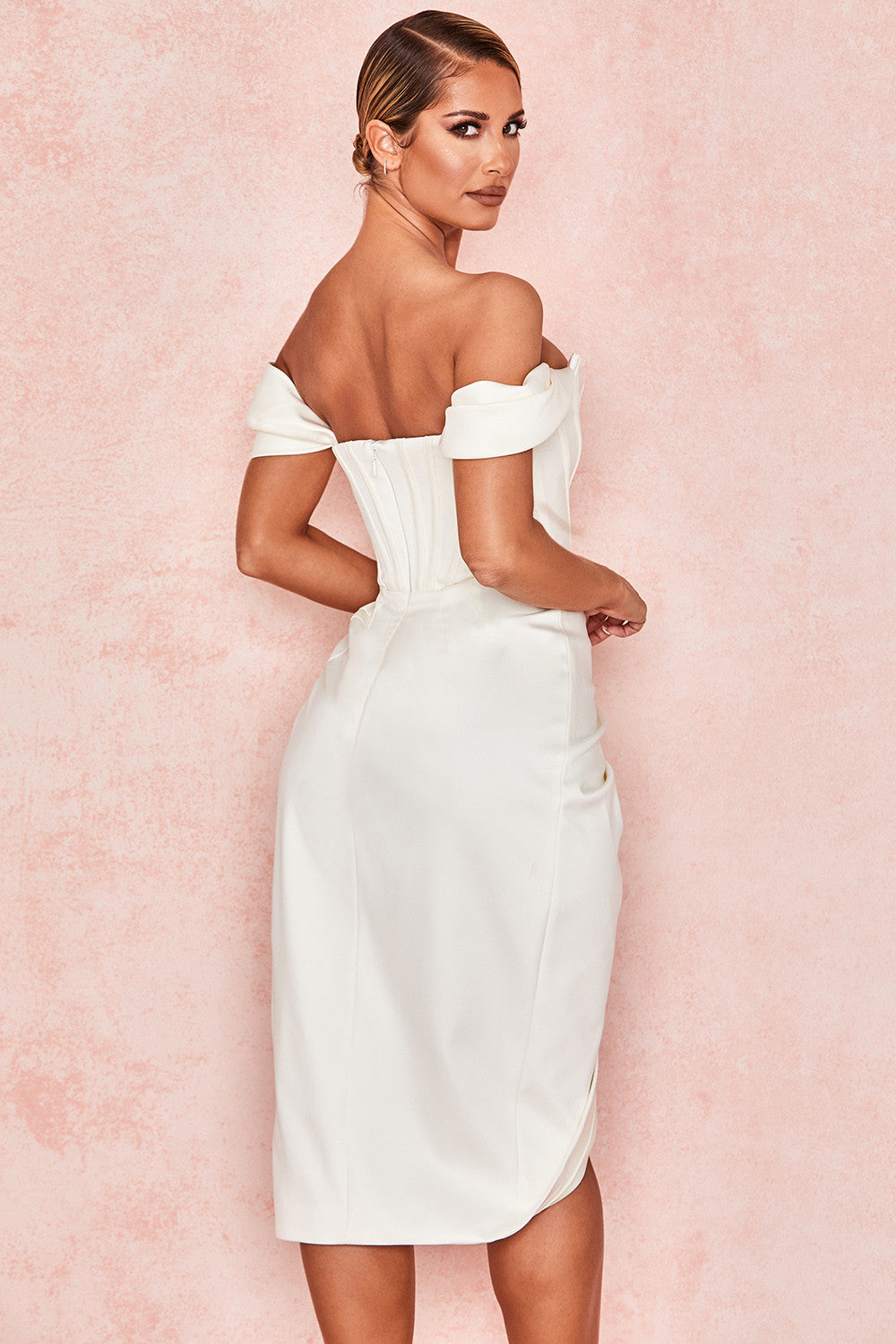 Vestido Midi Bustier Violetta