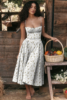 Vestido Midi Bustier Anne