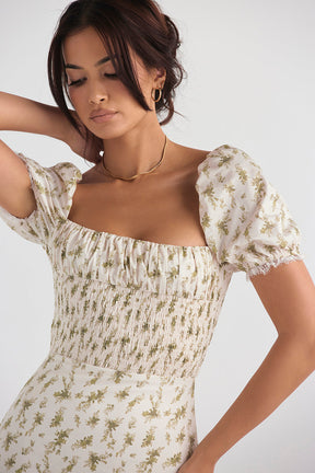 Vestido Midi Flor