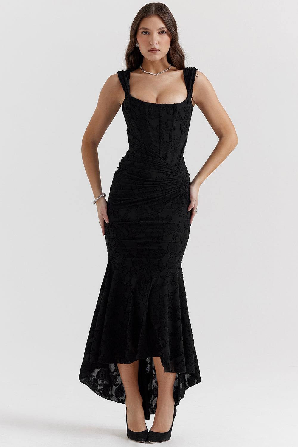 Vestido Midi Bustier Hannah