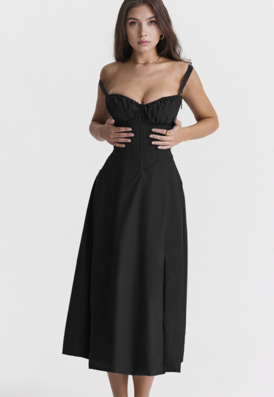 Vestido Midi Bustier Mavie