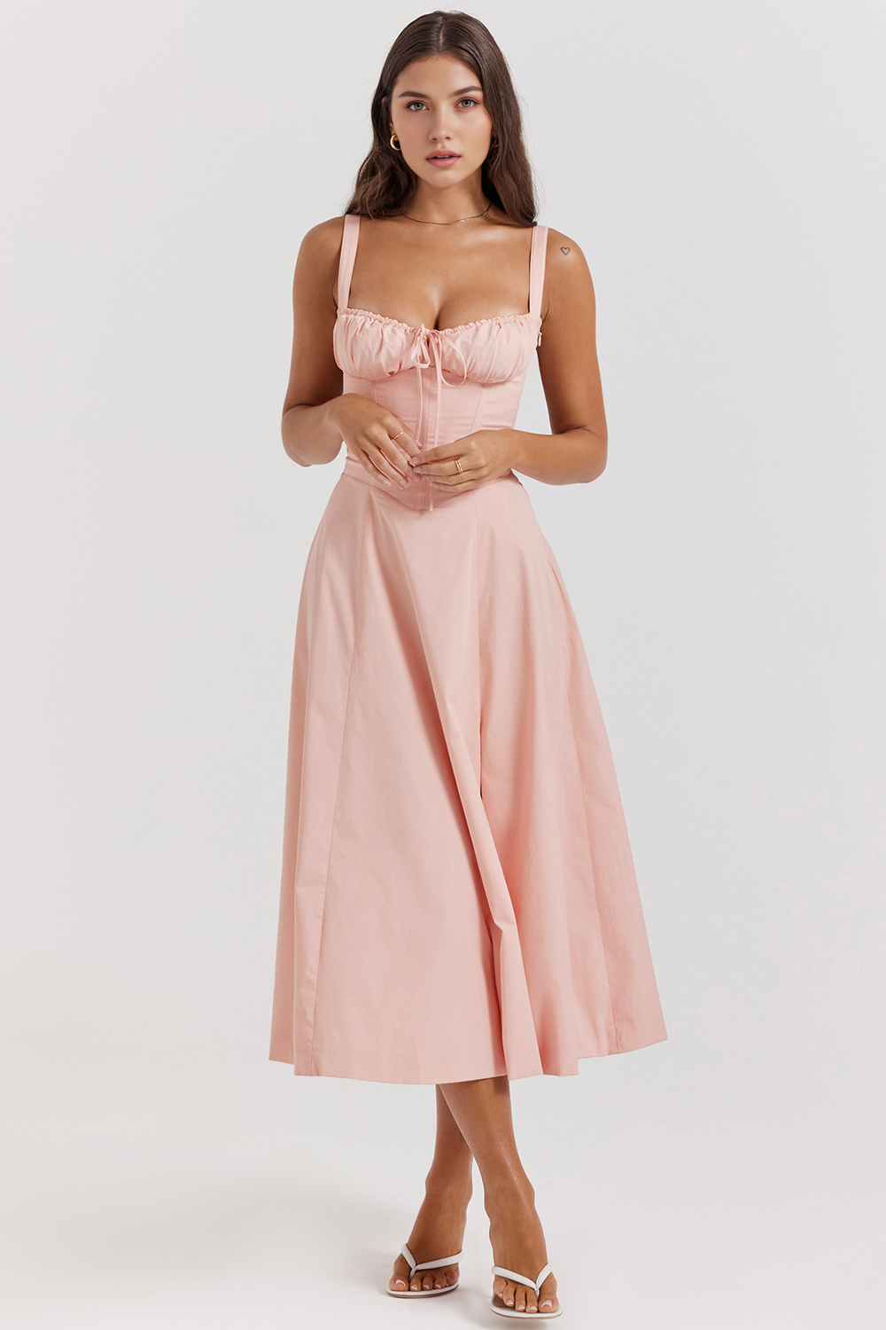 Vestido Midi Bustier Mavie