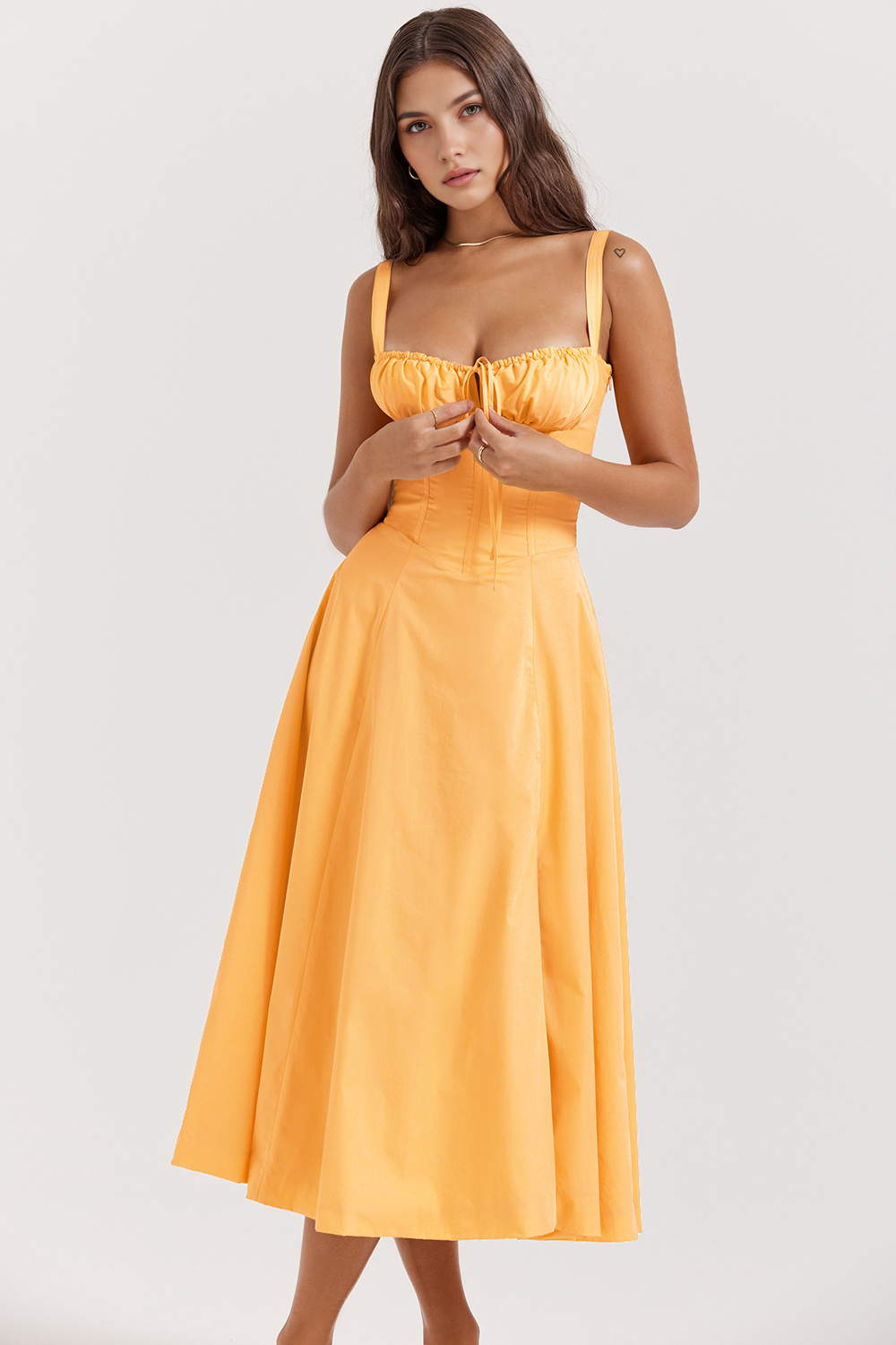 Vestido Midi Bustier Mavie