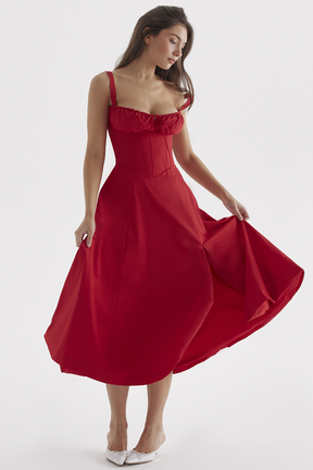 Vestido Midi Bustier Mavie