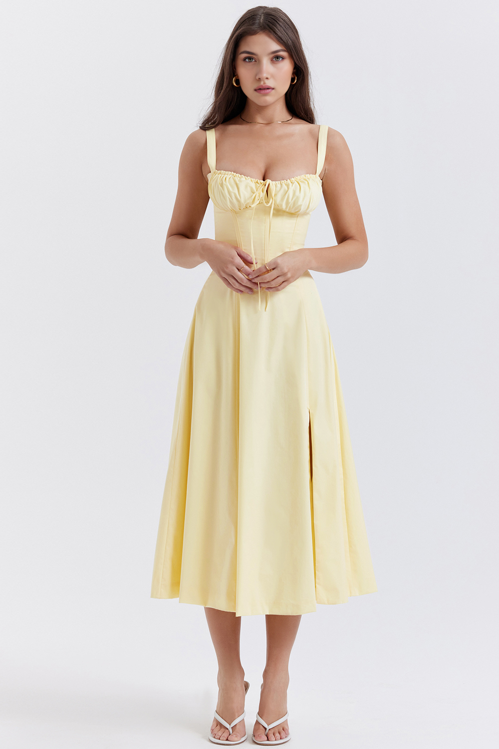 Vestido Midi Bustier Mavie
