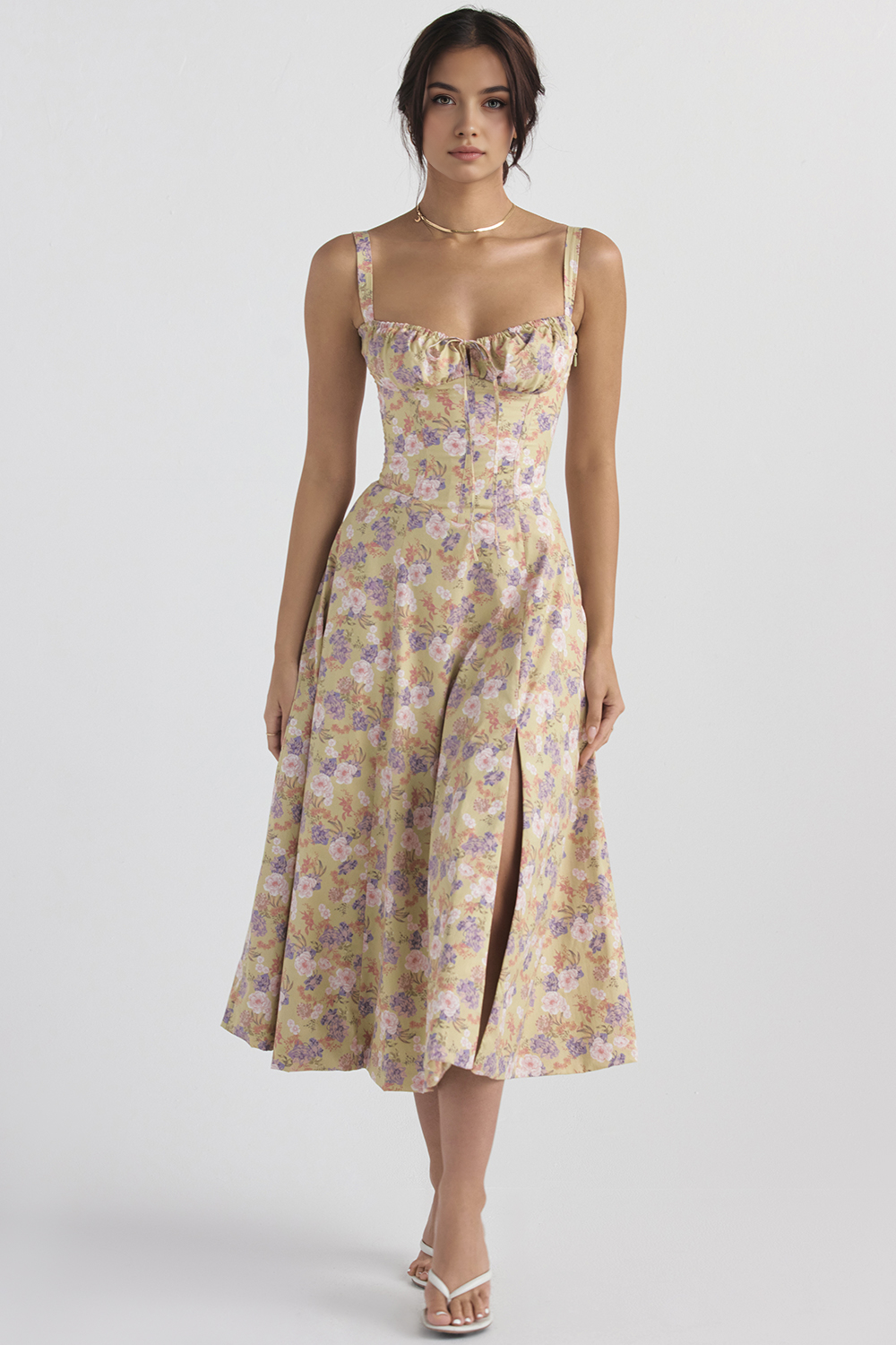Vestido Midi Bustier Mavie