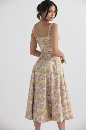 Vestido Midi Bustier Mavie