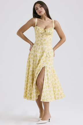 Vestido Midi Bustier Mavie