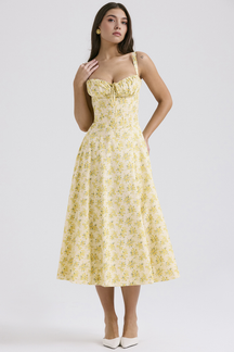 Vestido Midi Bustier Mavie