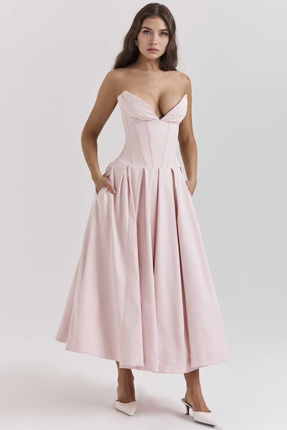 Vestido Midi Modelador Taylor