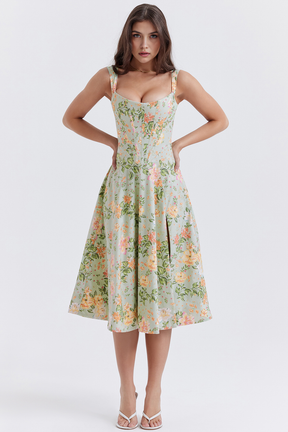 Vestido Midi Bustier Olivia