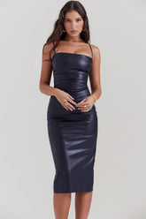 Vestido Midi Bustier Jamile