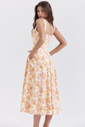 Vestido Midi Bustier Selina