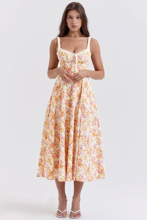 Vestido Midi Bustier Selina