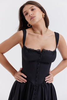 Vestido Midi Bustier Lauren