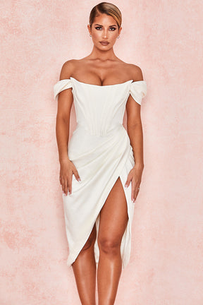 Vestido Midi Bustier Violetta
