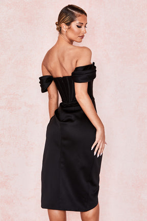 Vestido Midi Bustier Violetta